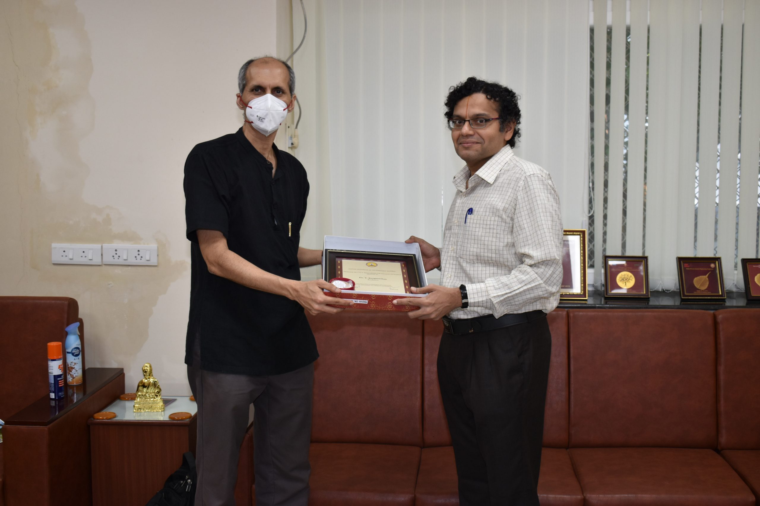 Dr YBG Varma Award for Excellence-in-Teaching for 2021.